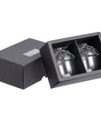 Nutty™ Borosilicate Glass Salt & Pepper Shakers
