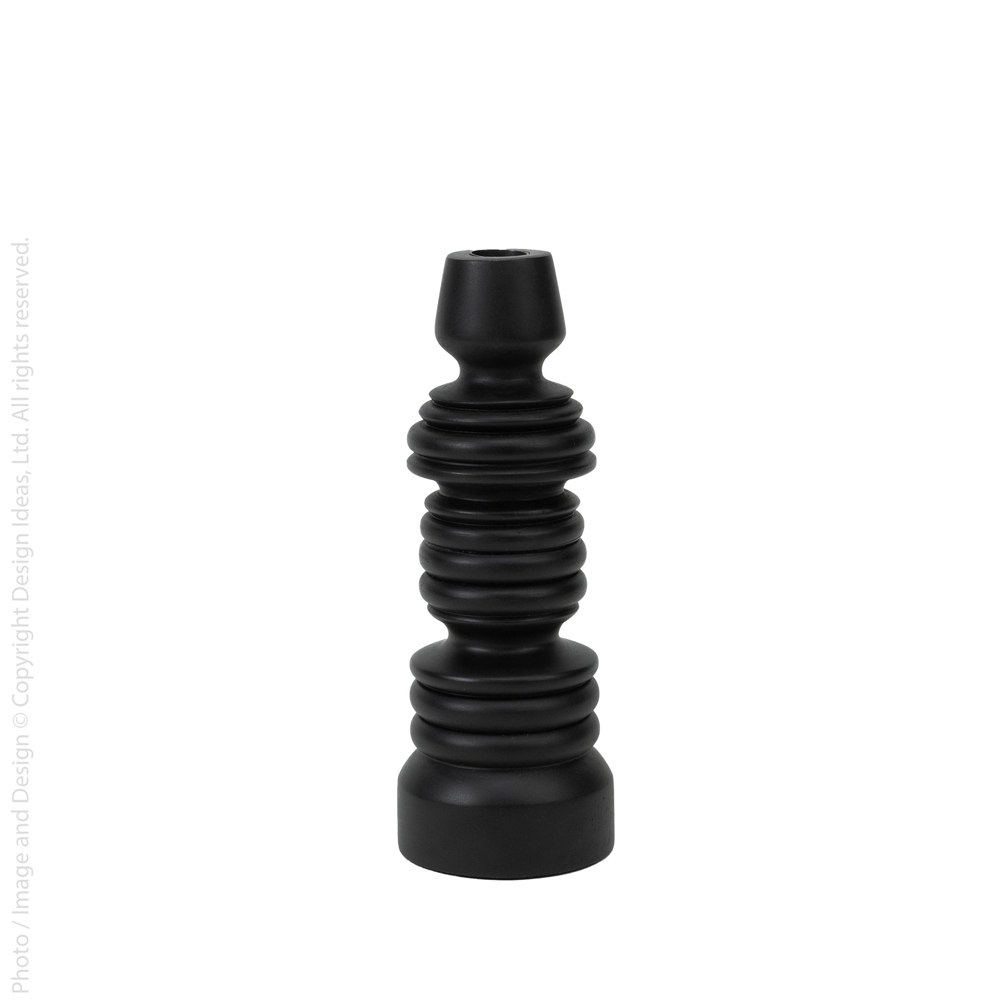 Dunbar™ mango wood taper holder (10 in)