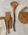 Chiku™ Sanded Teak Trivet