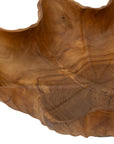 Takara™ natural teak wood decorative bowl
