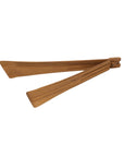 Chiku™ teak wood flat tongs