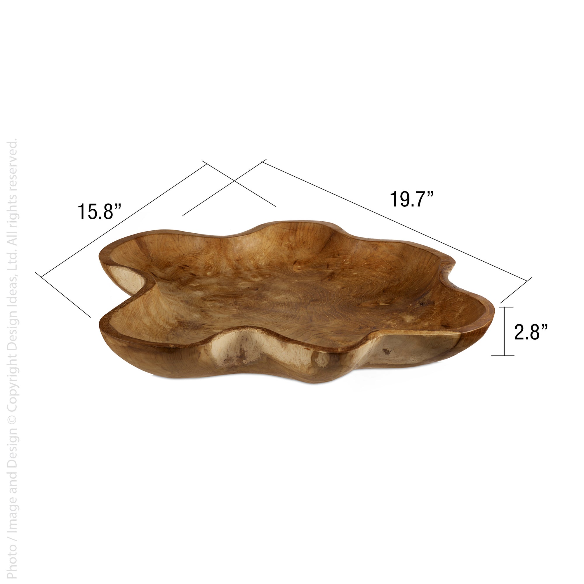 Takara™ Teak Root Display Bowl