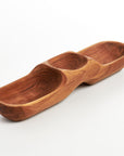 Takara™ teak wood trio trough