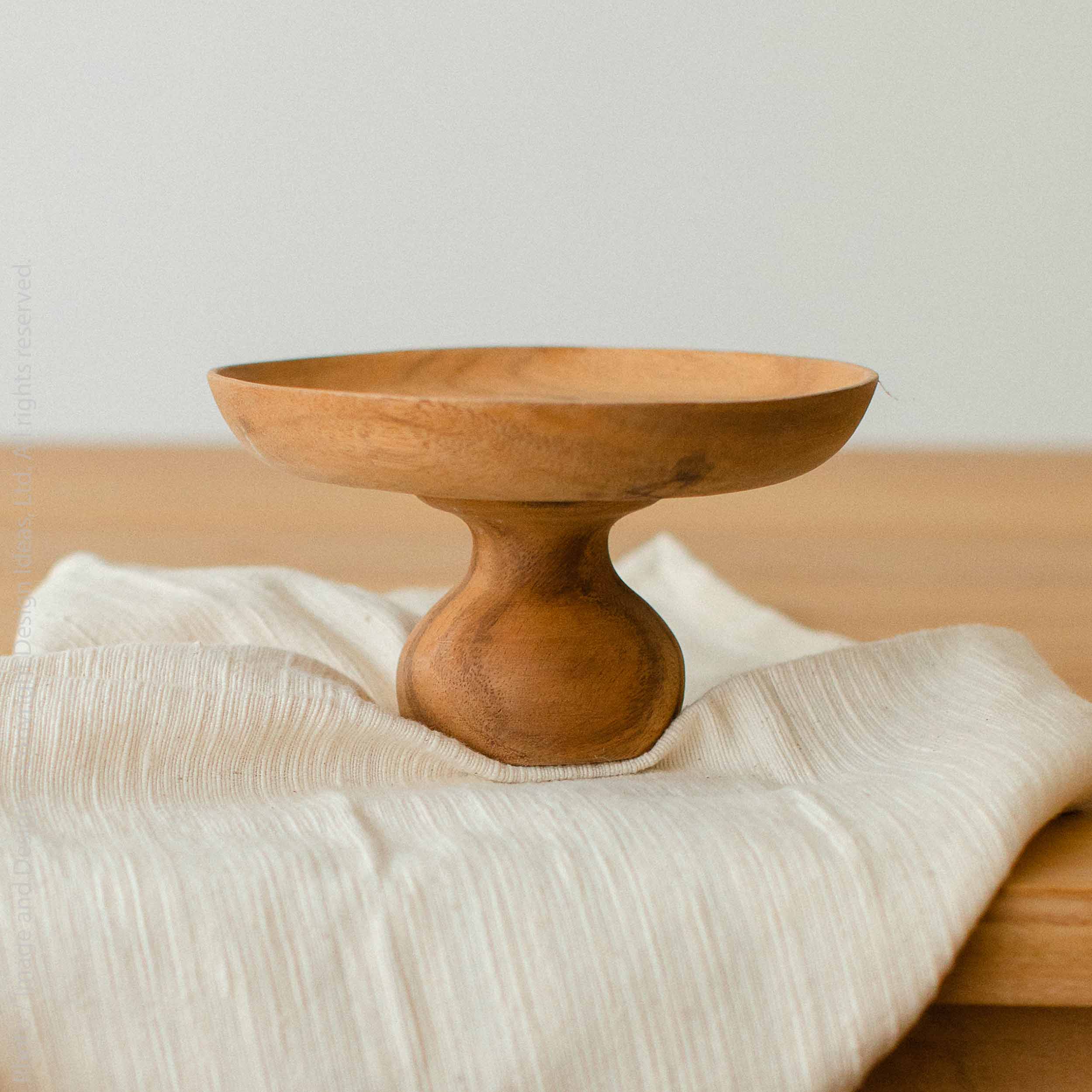 Brindisi™ Suar Wood Pedestal (Small)