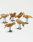 Deseo Teak Decorative Bird - Natural Color | Image 1 | From the Deseo Collection | Expertly created with natural teak for long lasting use | This decorative is sustainably sourced | Available in natural color | texxture home