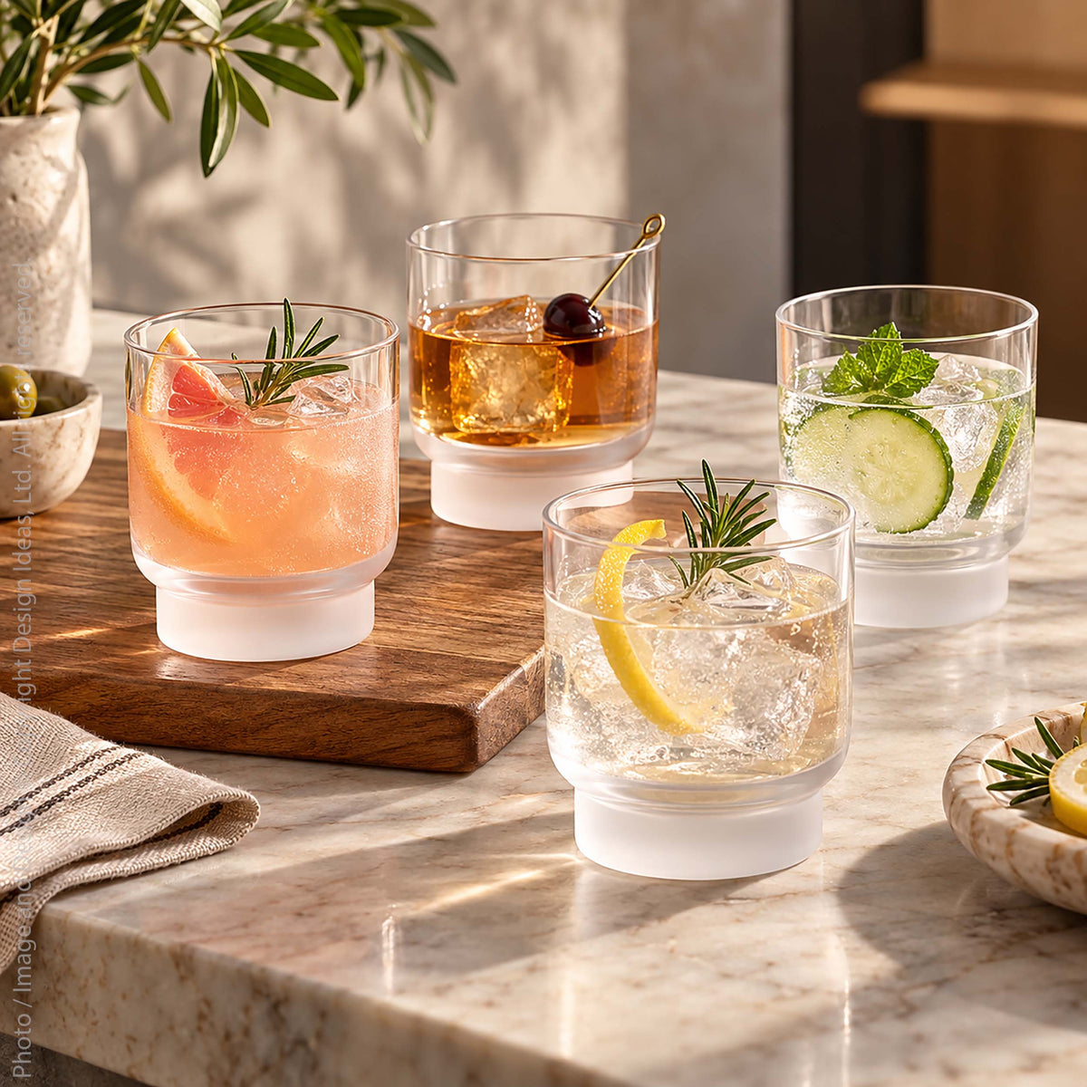 BERGEN OLD FASHION GLASS