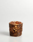 Westby™ resin and wood votive holder