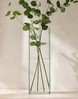 Vision™ Rectangle Glass Vase (4 x 2 x 12in)
