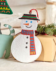 Sugarplum™ Cotton Mache Snowman Ornament