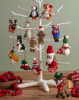 Lilliput™ Wool Ornaments (santa: Set of 2)