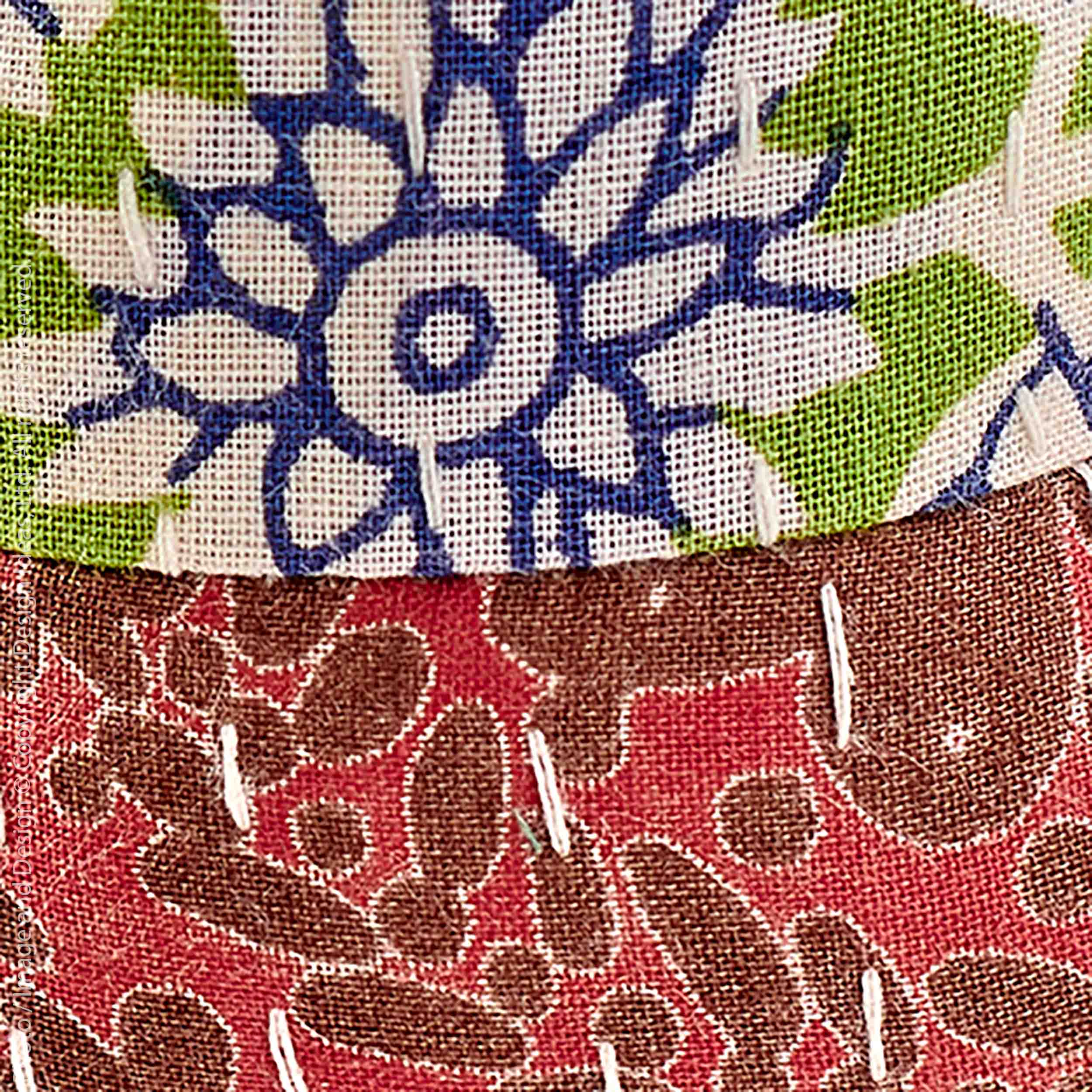 Patchwork™ ornament (tree)
