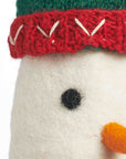 Lilliput™ wool bottle ornament (snowman)
