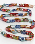 Patchwork™ fabric garland chain