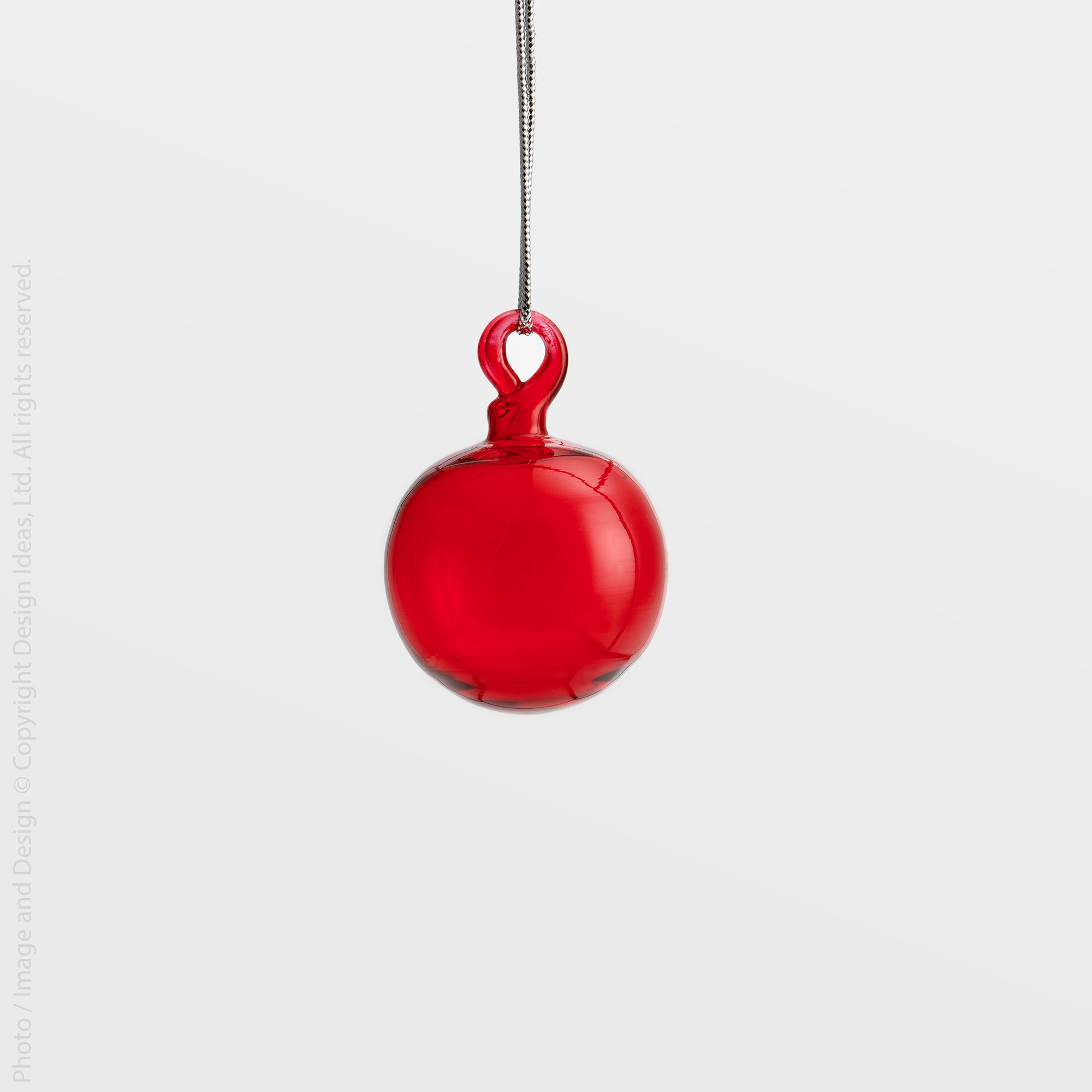 Moroah™ Mouth Blown Glass ornament (2 in.)