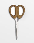 Takara Teak Scissors - Natural Color | Image 1 | From the Takara Collection | Skillfully assembled with solid teak for long lasting use | These scissors are sustainably sourced | Available in natural color | texxture home