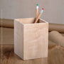 Upland™ pencil cup - Natural | Image 1 | Premium Organizer from the Upland collection | made with Sycamore for long lasting use | texxture