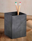 Cokala™ pencil cup - Black | Image 1 | Premium Organizer from the Cokala collection | made with Sycamore for long lasting use | texxture