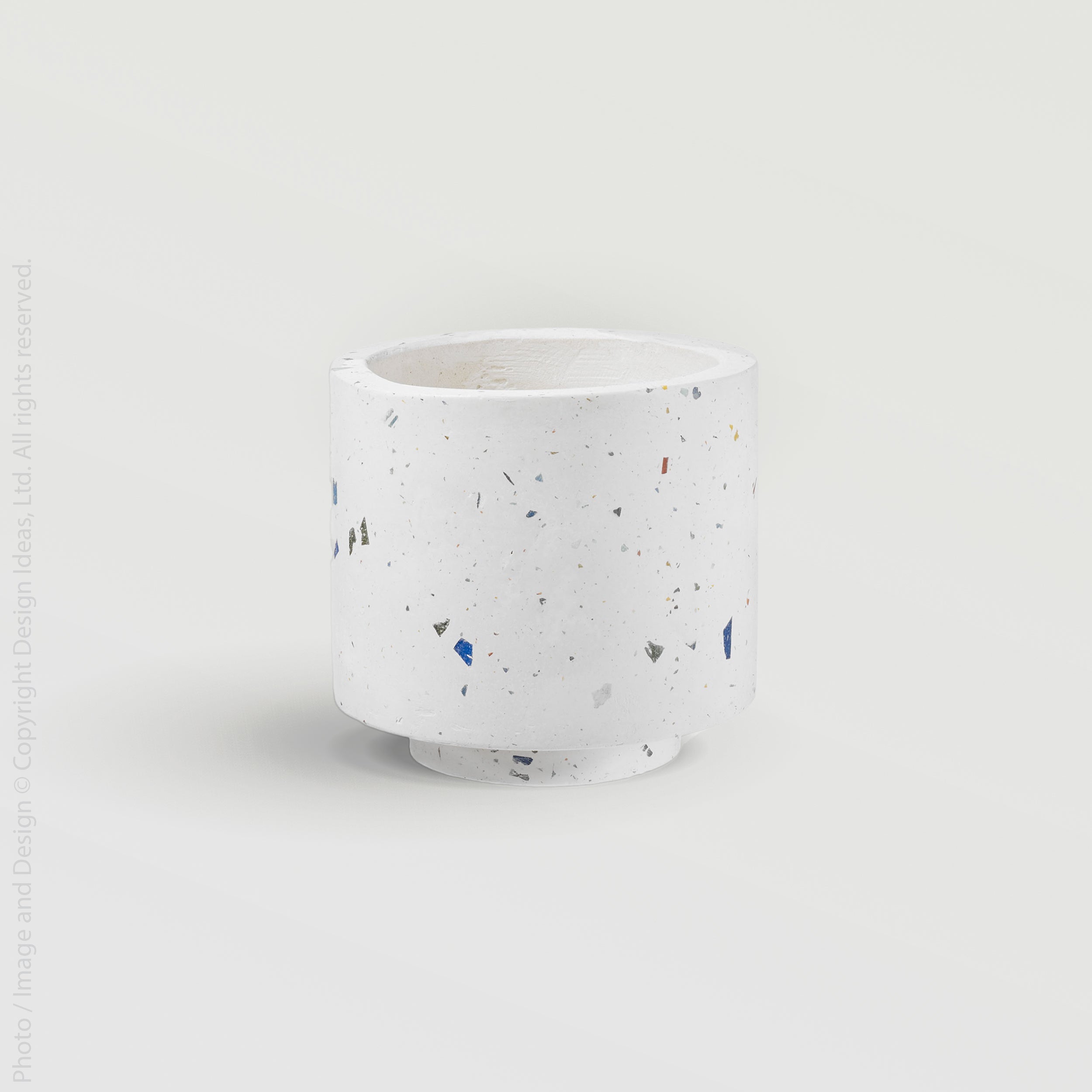 Terrazza Pot   | Image 6 | From the Terrazza Collection | Masterfully handmade with natural terrazzo for long lasting use | Available in natural color | texxture home