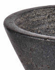Hasten™ Carved Stone Pot (4.3 dia x 1.9)