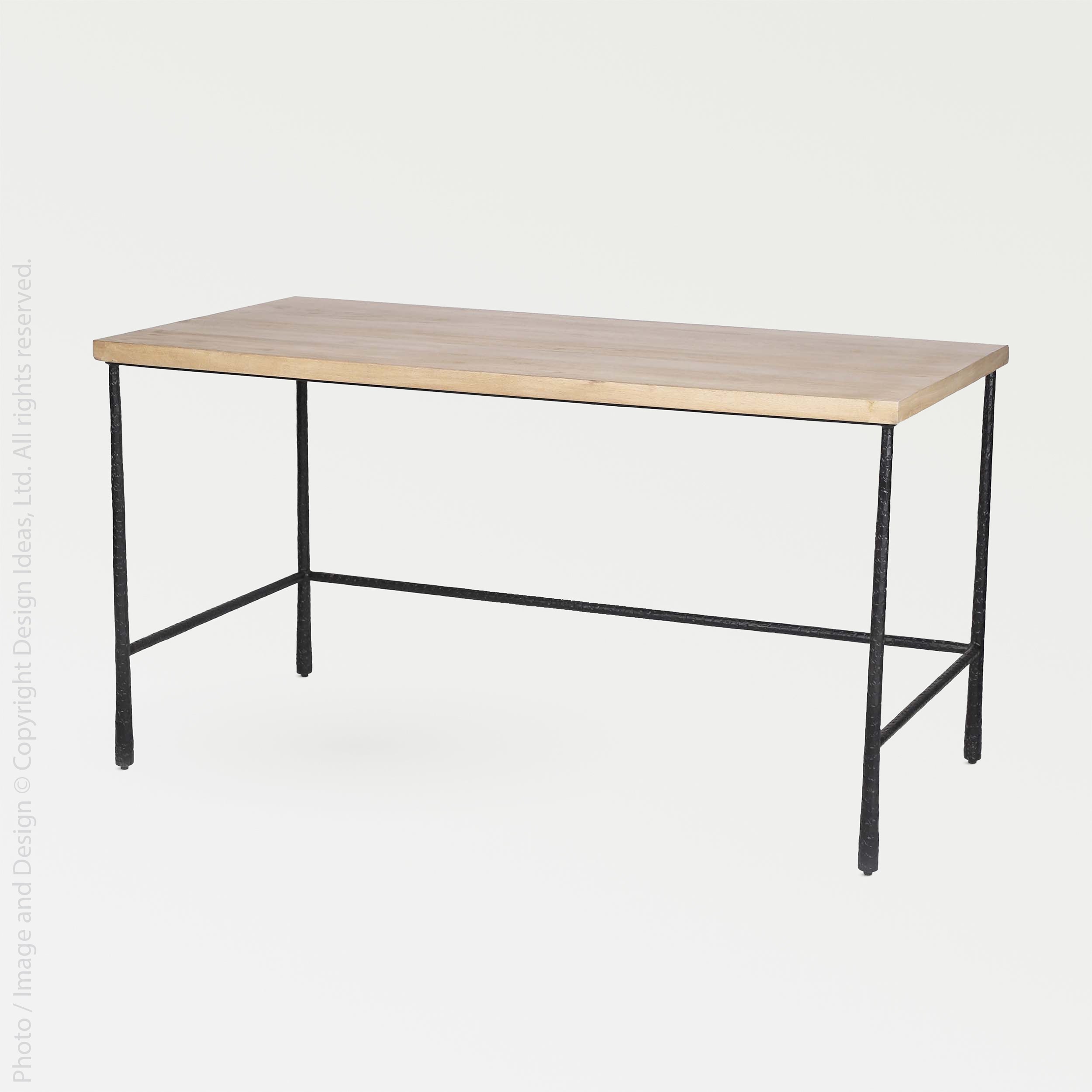 Valea™ desk - Natural | Image 1 | Premium Table from the Valea collection | made with Mango Wood for long lasting use | texxture