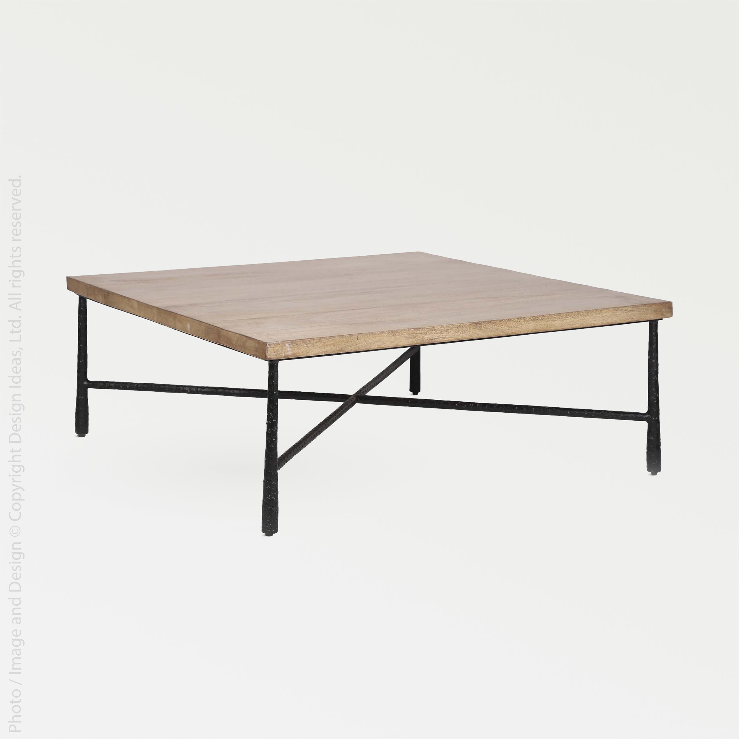 Valea™ Mango Wood Coffee Table - Natural | Image 1 | Premium Table from the Valea collection | made with Mango Wood for long lasting use | texxture