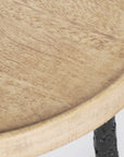 Valea™ Mango Wood Round Side Table
