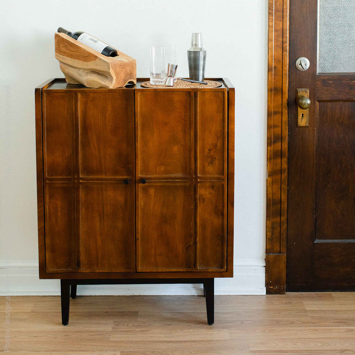 Dalston™ Mango Wood Bar Cabinet