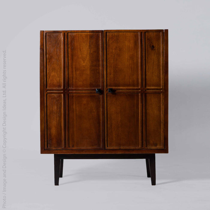 Dalston™ Mango Wood Bar Cabinet