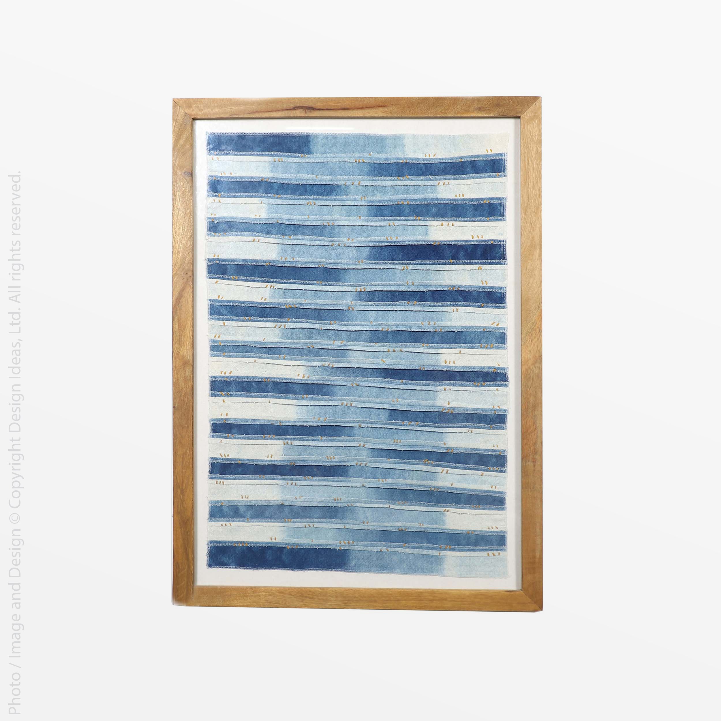 Rano™ wallart - Blue | Image 1 | Premium Wall Art from the Rano collection | made with Fabric for long lasting use | texxture