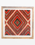 Kota™ wallart - Red | Image 1 | Premium Wall Art from the Kota collection | made with Fabric for long lasting use | texxture