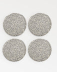 Melia™ Woven Jute Coasters (set of 4) - Sand | Image 5 | Premium Coaster from the Melia collection | made with Jute for long lasting use | texxture