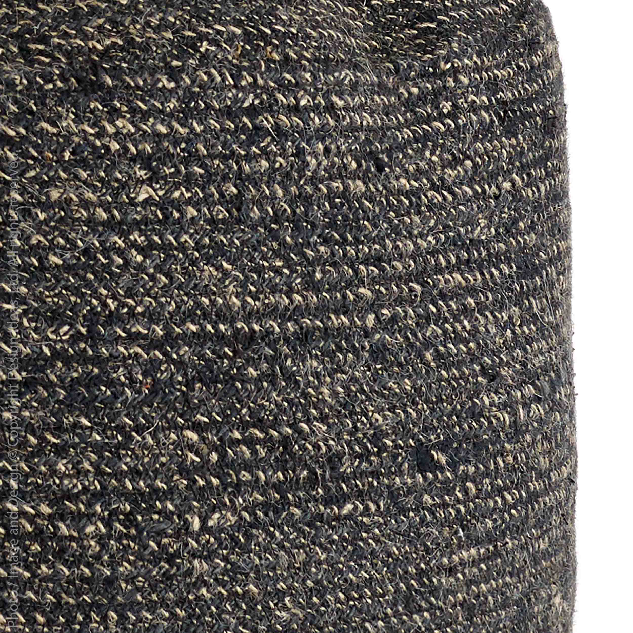 Melia™ Woven Jute Pouf (Wide)