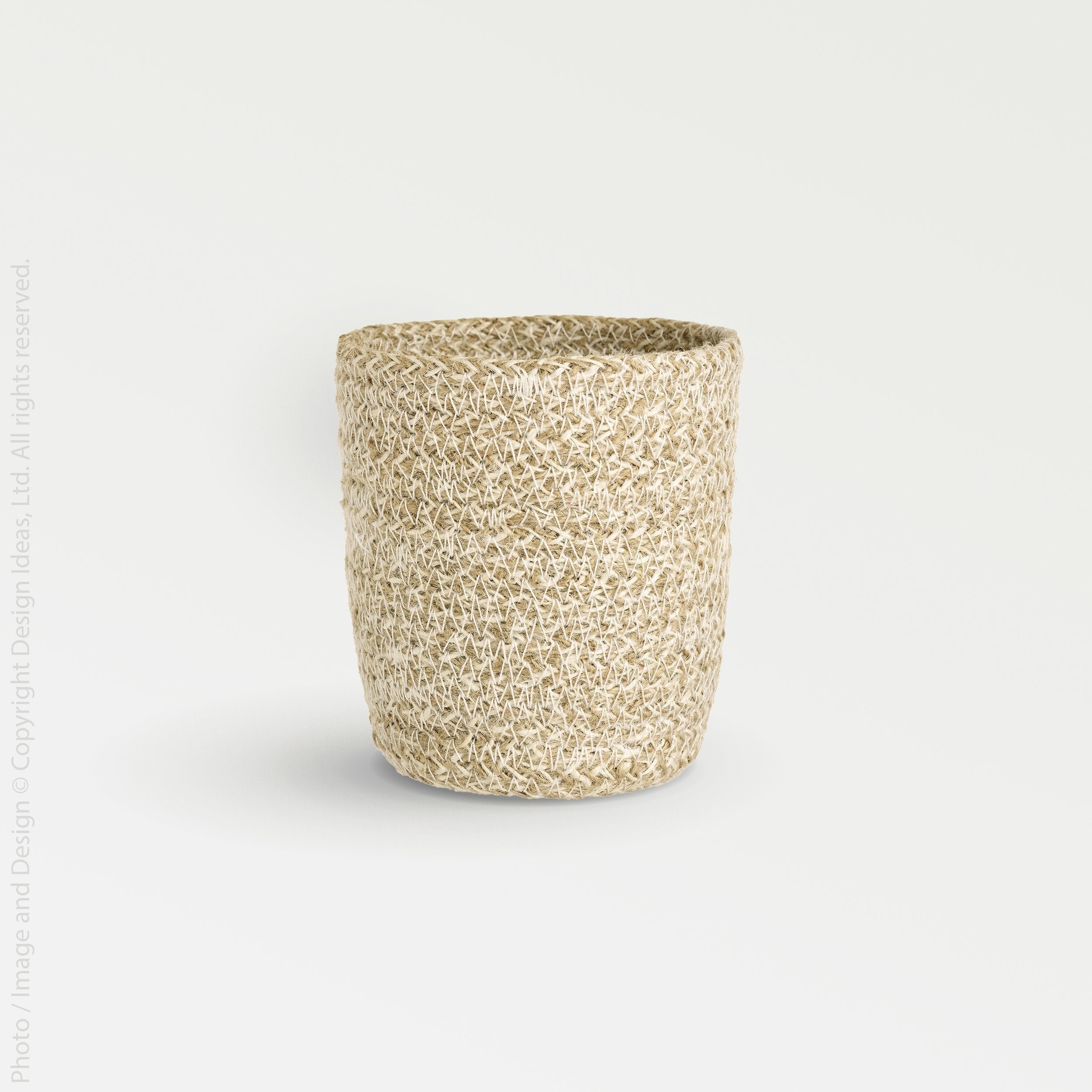 Melia™ pencil cup - Black | Image 1 | Premium Organizer from the Melia collection | made with Jute for long lasting use | texxture