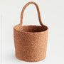 Melia™ Woven Jute Hanging Basket (6.3 x 7 x 6.5 in.)