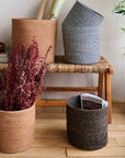 Melia™ baskets (set of 3) - Rust | Image 3 | Premium Basket from the Melia collection | made with Jute for long lasting use | texxture
