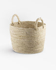 Maiz™ basket (medium: handles) - Natural | Image 1 | Premium Basket from the Maiz collection | made with Corn husk for long lasting use | sustainably sourced with recycled materials | texxture