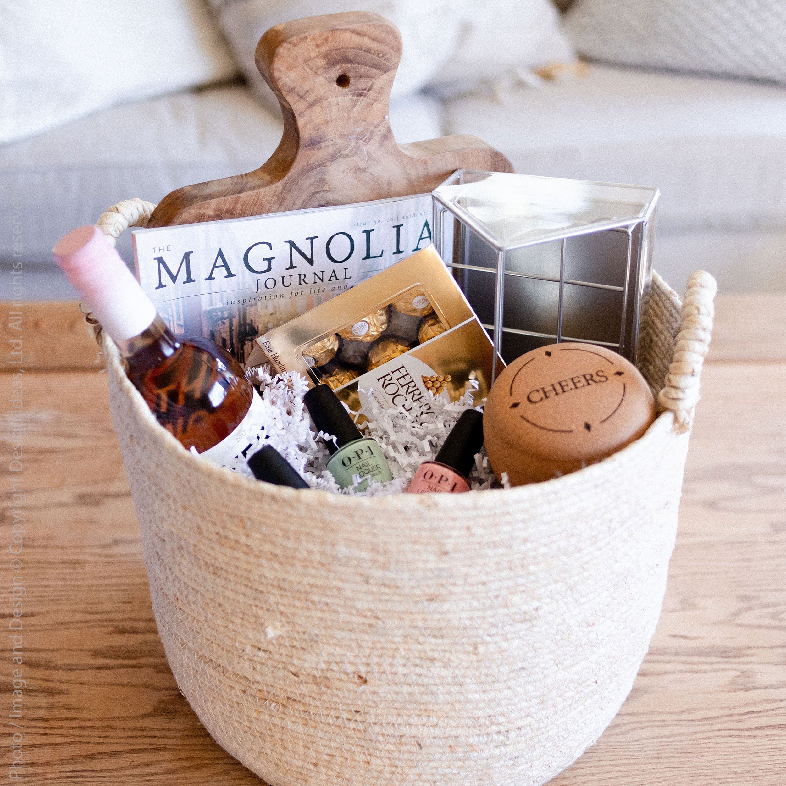Maiz™ basket (large: handles) - Natural | Image 8 | Premium Basket from the Maiz collection | made with Corn husk for long lasting use | sustainably sourced with recycled materials | texxture