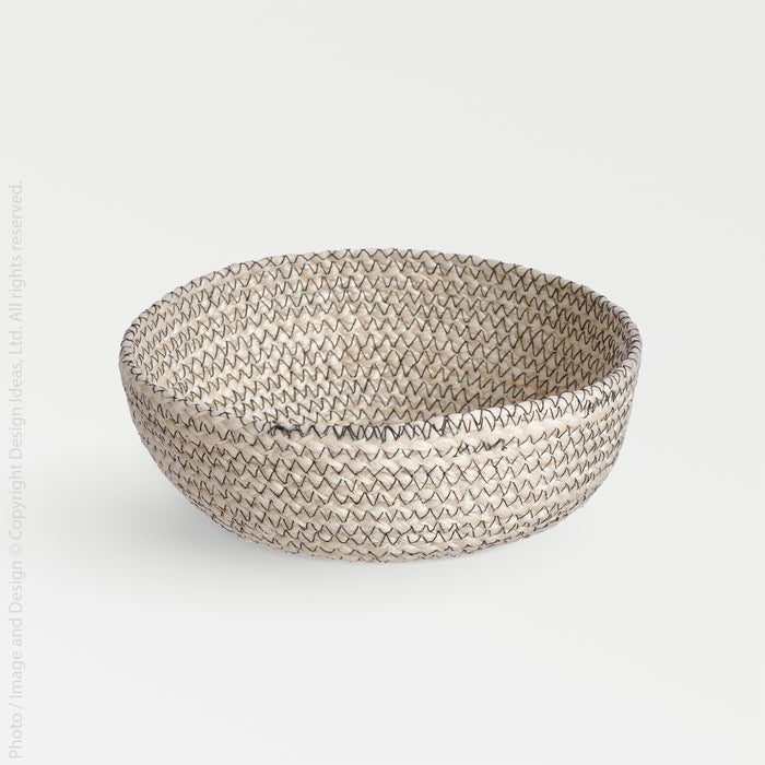 Melia™ Woven Jute Bread Bowl