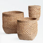 Palomar™ baskets (set of 3) - Natural | Image 3 | Premium Basket from the Palomar collection | made with Water Hyacinth for long lasting use | texxture