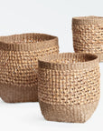 Palomar™ baskets (set of 3) - Natural | Image 3 | Premium Basket from the Palomar collection | made with Water Hyacinth for long lasting use | texxture