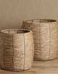 Bari™ baskets - Natural | Image 1 | Premium Basket from the Bari collection | made with Water Hyacinth Twine for long lasting use | texxture