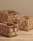 Osimo™ baskets - Natural | Image 1 | Premium Basket from the Osimo collection | made with Water Hyacinth Twine for long lasting use | texxture