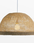 Cayman Seagrass Lampshade natural Color | Image 4 | From the Cayman Collection | Exquisitely handmade with natural seagrass for long lasting use | Available in natural color | texxture home