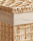 Mankato™ Hand woven by artisans Palm Hamper - (colors: Natural) | Premium Basket from the Mankato™ collection | made with Palm for long lasting use