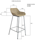 Ormond™ Rattan Bar Stool