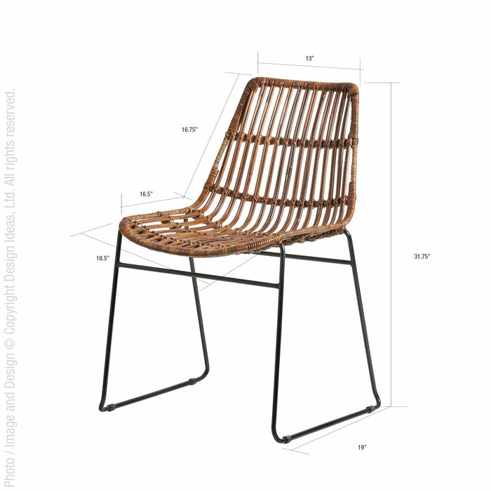 Brisbane™ Woven Rattan Chair