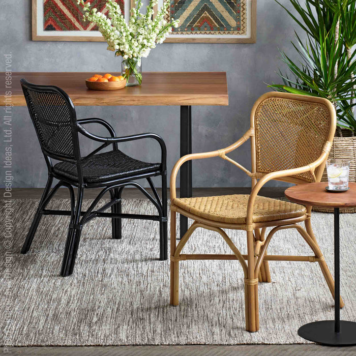 Lanai™ Chair - Natural | Image 6 | Premium Chair from the Lanai collection | made with 100% Rattan Core for long lasting use | texxture