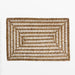 Liana Rattan Rectangular Placemat - Natural Color | Image 1 | From the Liana Collection | Expertly crafted with natural rattan for long lasting use | Available in natural color | texxture home