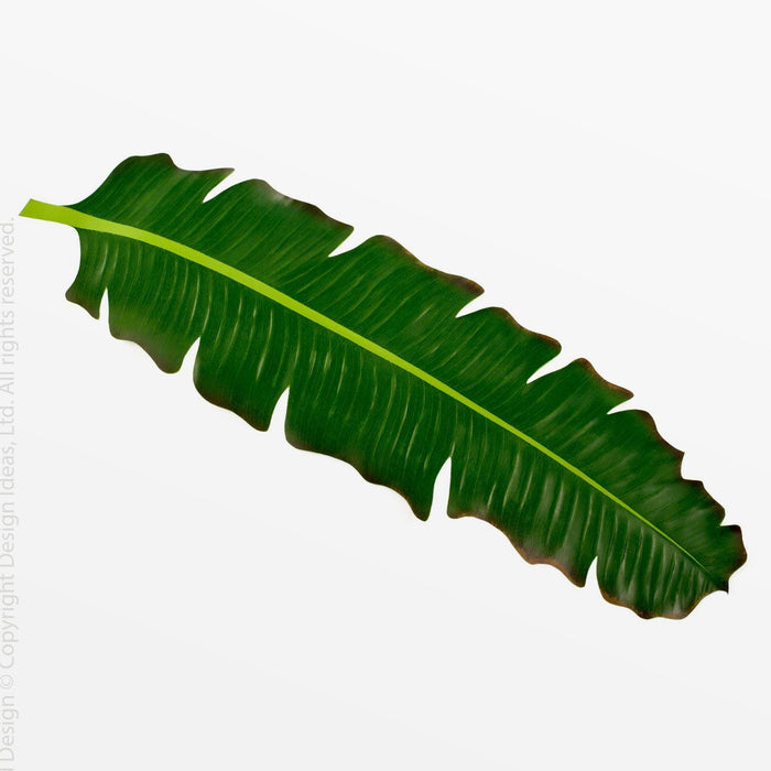 BaliHai Banana Leaf Runner - Natural color | Image 1 | From the BaliHai Collection | Expertly made with natural eva foam for long lasting use | texxture home