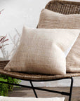 Capri™ Loosely Woven Cotton Cushion Cover (Small)
